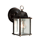 Coppered Black 8 inch Patio Light
