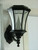 Gama Sonic 15 in. Victorian Solar Lamp with 6 Solar LED bulbs, Wall Mount, Black