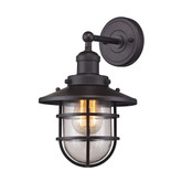 Seaport 1 Light Sconce In Oil Rubbed Bronze
