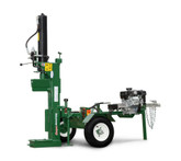 Powerful 25T Hydraulic Woodsplitter Canadian Made Horiz / Vertical Positions 2 Stage Pump Light Kit