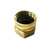 Dual Swivel Brass Connector 3/4-In By 3/4-In Garden Hose To Pipe End (Fits SPX Pressure Washers)