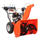 Deluxe 120V Electric Start Gas Snow Blower with 28-Inch Clearing Width