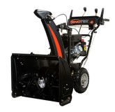 Sno-Tek 24 120v Six Speed Electric Start Gas Snow Blower with 24-Inch Clearing Width