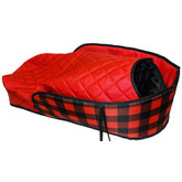 Plaid Sleigh Pad with Bootie