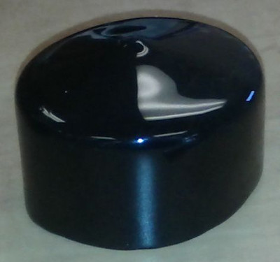 Plastic Cap For Round Leg  Black