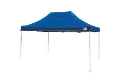 Pro 10 x 15 Blue Straight Leg Pop-Up Canopy