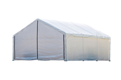 Super Max 18 x 20 White Canopy Enclosure Kit, Fits 2 Inch Frame