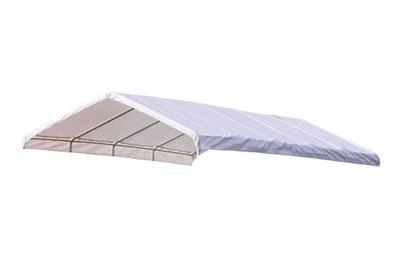 Super Max 18 x 30 Premium Canopy Replacement Cover, Fits 2 Inch Frame, White