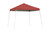 Sport Pop-Up Canopy, 12 x 12, Slant Leg, Red Cover with Storage Bag
