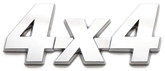 Badgez - Chrome Emblems - 4X4