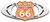 Badgez - Chrome Emblems - Route-66