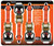 Tie-Down, 1.5" x 16' Ratchet 1000lb WLL, Jumbo 4 Pack