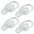 Anchor Point, 1-1/2 Inch.  Wire Ring, 4Pk