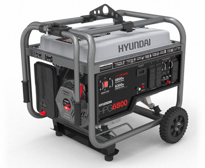Hyundai HPG6800: 6800 Watt 14HP Professional Series Gas-Powered Portable Generator