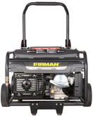 Firman 9000 Watt Electric Start Gas Powered Portable Generator with Kohler Engine and Wheel Kit