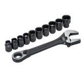 Crescent 3/8 In. Drive Pass-Through Adjustable Wrench Set (11-Piece)