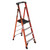10 feet Reach Fiberglass Podium Ladder with 300 Lb. Load Capacity Grade IA