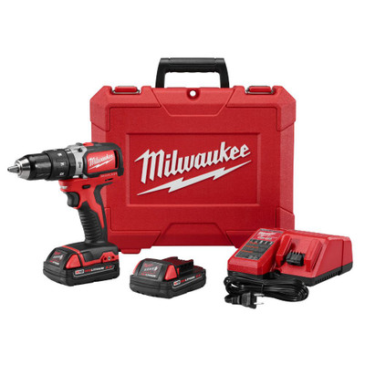 M18 1/2 Inch Compact Brushless Hammer Drill/Driver Kit