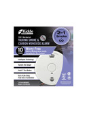 Worry-Free Hardwire Combination Alarm With 10yr Sealed Battery Backup