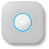 Nest Protect 2nd Gen Smoke + Carbon Monoxide Alarm, Battery (White)