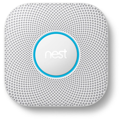 Nest Protect 2nd Gen Smoke + Carbon Monoxide Alarm, Wired (White)