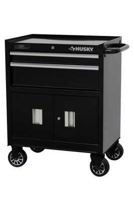 Husky 2-Drawer Tool Cabinet with Doors