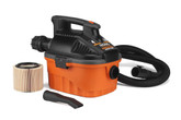 15 Litre / 4 US Gallon Portable Pro Wet/Dry Vacuum With Muffler