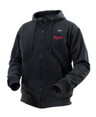 M12 Cordless Black Heated Hoodie Only - M