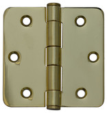 3 Inch  Solid Brass 1/4rd Door Hinge