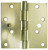 4 Inch  Satin Brass Security Door Hinge
