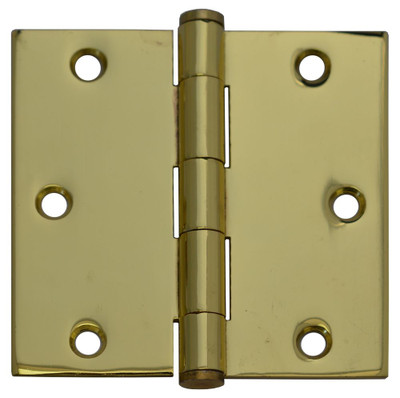 3-1/2 Inch  Solid Brass Door Hinge