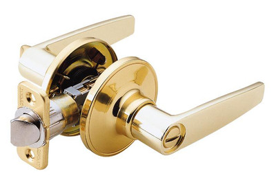Polished Brass Olympic Privacy Lever