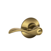 Antique Brass Accent Keyed Lever