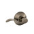 Antique Pewter Accent Keyed Lever