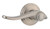Collections Avalon Single Dummy Left Handed Lever- Satin Nickel Finish