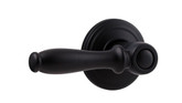 Collections ashfield single dummy lever - rustic black finish
