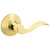 Bright Brass Right Handed Accent Dummy Lever