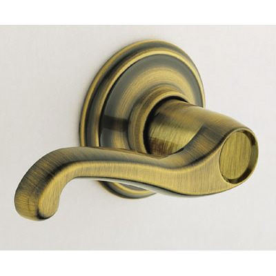 Decorative Trim (Non-turning Lever) For Right-hand Doors, Flair Antique Brass
