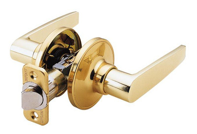 Polished Brass Olympic Passage Lever