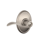 Satin Nickel Wakefield / Accent Privacy Lever