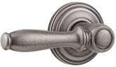 Collections ashfield passage lever- rustic pewter finish