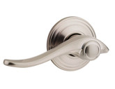 Collections avalon passage lever - satin nickel finish