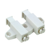Double touch latch - white