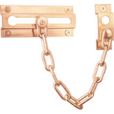 Solid Brass Chain Door Guard