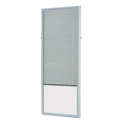 White Add-on Blind for Flush Frame Doors - 27 Inch x 66 Inch