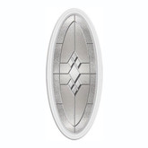 Kingston Medium Oval Nickel Caming With Hp Frame