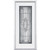 32 In. x 80 In. x 6 9/16 In. Providence Antique Black Full Lite Left Hand Entry Door with Brickmould
