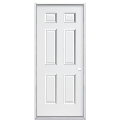 32 In. x 4-9/16 In. 6 Panel Primary Left Hand Door