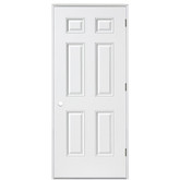 32 In. x 4 9/16 In. 6 Panel Primary Right Hand Out-Swing Door