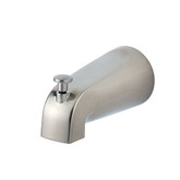 5 Inch Quick Connect Tub/Shower Diverter Spout in Brushed Nickel